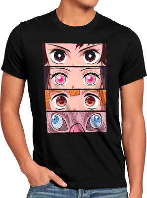 Produktbild von style3 Demon Eyes Herren T-Shirt anime japan manga