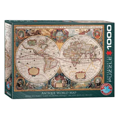 Produktbild von Eurographics Orbis Geographica Weltkarte (1000)