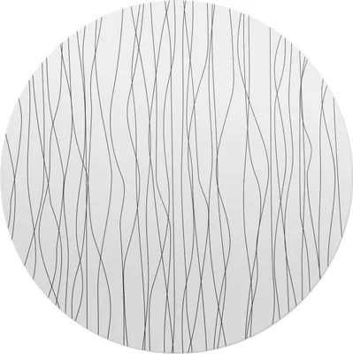Produktbild von Wellenlinien – Bodenschutzmatte – Stuhlunterlage – Bürostuhlmatte – Rutschfeste Bodenmatte – Schutzmatte für Hartboden – fi 100 cm