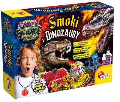 Produktbild von DANTE Lisciani Crazy Science Draghi e Dinosauri 304-PL89390
