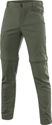 Productafbeelding van Loeffler afritsbroek voor wandelen, model M, Zip-Off trekkingbroek CSL - Olijfgroen
