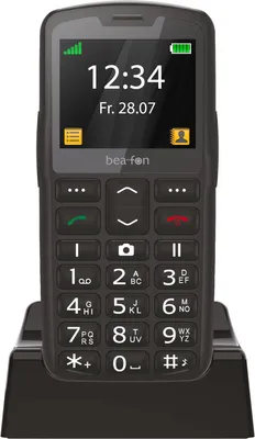 Obrázek produktu pro Bea-fon SL260 LTE schwarz-silber - 0,3 MP - LTE