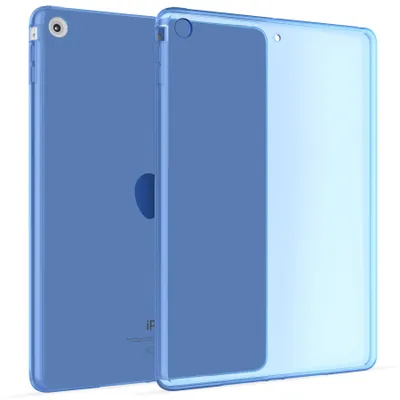 Image de Transparent Étui Silicone Coque Housse Case Cover pour Apple iPad Mini 1, 2 & 3 en Bleu