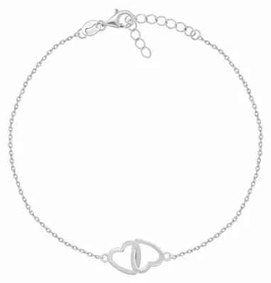 Immagine prodotto di Catena in argento con cuori ANK116W