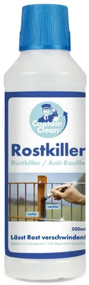 Immagine prodotto di Captain Clean Antiruggine 500 ml - Convertitore di Ruggine e Primer Universale per Ringhiere, Recinzioni, Auto, Biciclette, metallo
