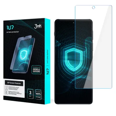 Produktbild von 3mk Display Schutzfolie 1UP für Motorola Edge S Pro 5G transparent Gaming (3 Stück)