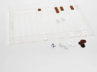 Produktbild von Sunnylife - Outdoor-Spiele Cocktail Trail Backgammon Klar