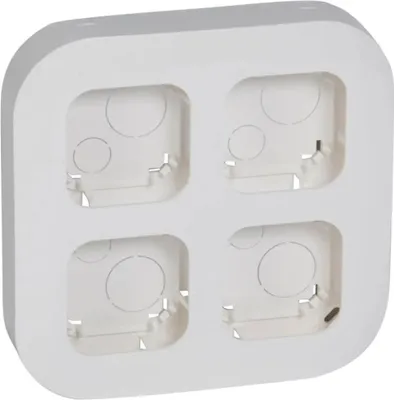 Image de Console vide à quatre modules IP21 Forix Legrand - Blanc