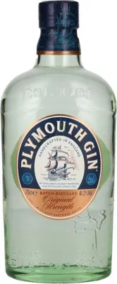 Produktbild von Plymouth Original Strength Dry Gin 41,20 %  0,70 Liter