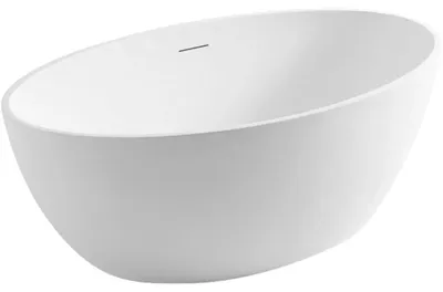 Obrázek produktu pro sklokeramikaO - Volně stojící akrylátová vana Minoa - bílá lesklá - 164x95 cm