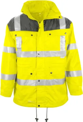 Produktbild von Warnschutzparka Größe XXXL gelb/blau