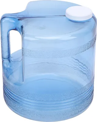 Productafbeelding van 4L waterreservoir van PP-kunststof, vervangende fles voor distillatieapparaat, geschikt voor thuisgebruik, schoonheidstoepassingen en gebruik op het aanrecht