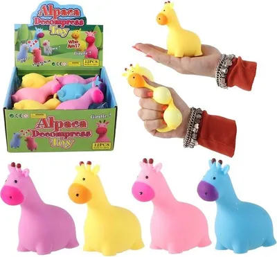 Produktbild von Giraffe Drück mich Squishy 10,5cm