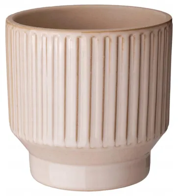 Produktbild von IKEA HONUNGSPALM Übertopf Innen/Außen Beige 9 cm