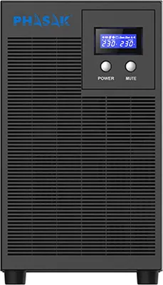 Produktbild von Phasak PH 7631, Line-Interaktiv, 3,16 kVA, 2100 W, Reiner Sinus, 165 V, 290 V