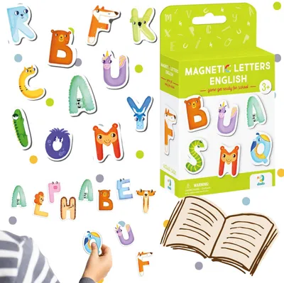 Zdjęcie produktu dla Gra edukacyjna magnetyczna Alfabet