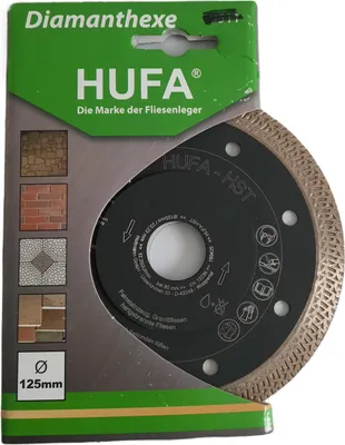 Produktbild von Hufa Fliesen Diamanttrennscheibe Fliese HST Ø 125mm