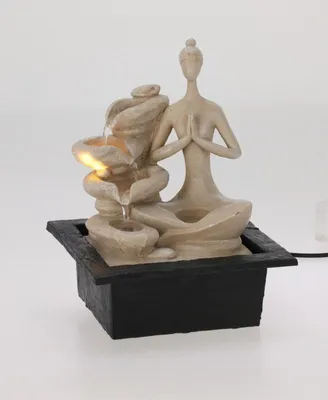 Obrázok produktu pre Fontána Jóga Led 3 Druhy 21,5X18X28,5Cm