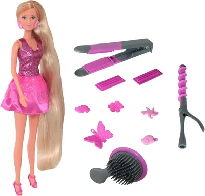 Zdjęcie produktu dla Simba Toys Steffi Love Hair Stylist, Lalka modowa, Damski, 3 lat(a), Dziewczyna, Wielobarwny