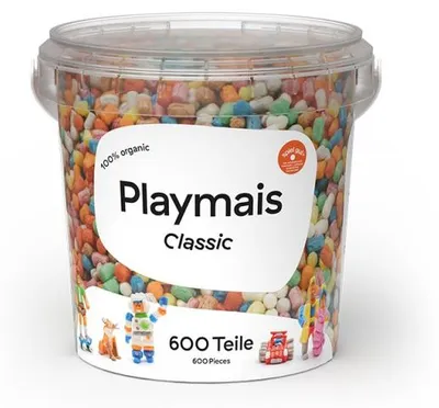 Zdjęcie produktu dla PlayMais Classic – zestaw konstrukcyjny – 600 elementów kreatywnej zabawki