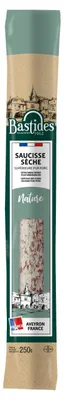 Image de Bastides Extra Drug Worst 250g – Saucisson sec traditionnel français, copieux et épicé