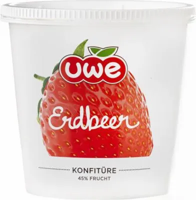 Produktbild von Konfitüre Erdbeer 45Prozent 700g von Unterweger Konfitüren UWE