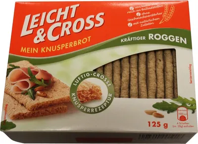 Produktbild von Leicht&Cross Knusperbrot Roggen