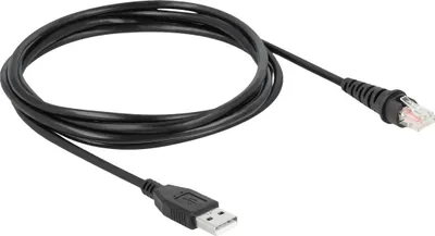 Obrázek produktu pro DELOCK RJ50 zu USB 2.0 Typ-A Barcodescanner Kabel 1,5 m