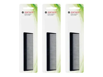 Obrázok produktu pre ZANSOT 3 kusy pánskych vreckových hrebeňov, 12 cm