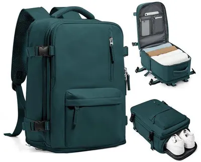 Obrázek produktu pro Cestovní taška 40 x 20 x 25 cm Voděodolný batoh do letadla, taška pod sedadlo v kabině, taška na 14palcový notebook