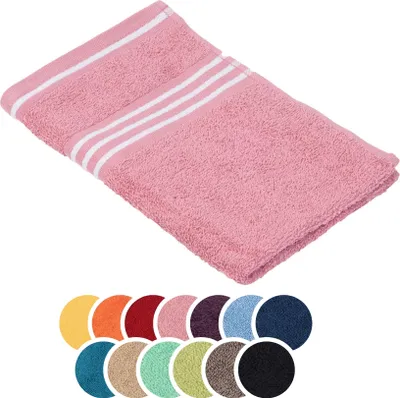 Produktbild von liebling Gästetuch Baumwolle, Serie Santos, 500 gr. / m², 30 x 50 cm, , 60 Grad, saugstark, schnelltrocknend, Farbe: altrosa