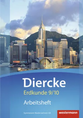 Obrázok produktu pre Diercke Erdkunde 9 / 10. Arbeitsheft. Gymnasien. G9. Niedersachsen