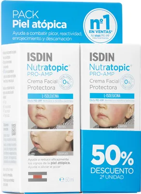Image de NUTRATOPIC PRO-AMP Crème pour le visage Duo 2 x 50 ml