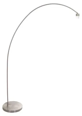Image de Lampadaire - acier - Solva - plastique métal - luminaire individuel - E27 - 3410ST - Mexlite