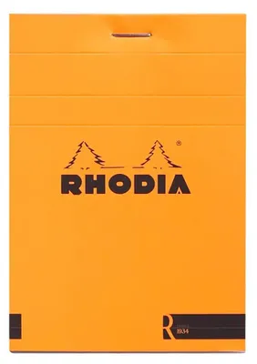 Produktbild von Rhodia Block Rhodia 85x120 70Bl lin orange