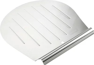 Image de Pelle à gâteau et à pizza en acier inoxydable - 28 cm - argent - 1 pièce