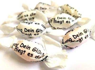 Produktbild von Edel Glücksbonbons ungefüllte Frucht Bonbons einzeln gewickelt 100g