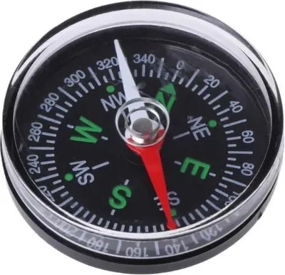 Produktbild von CHPN – Kompass – Kompakter Kompass – Überlebenswerkzeug – Überlebenskompass – Camping – Mini-Kompass – 4 cm