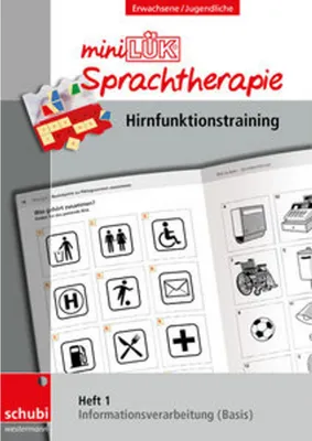 Obrázek produktu pro miniLÜK-Sprachtherapie Heft 1 - Hirnfunktionstraining