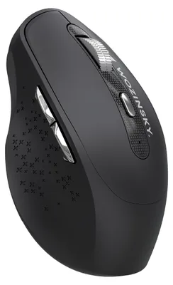 Obrázek produktu pro Wozinsky WMGK-1134, Pro praváky, RF bezdrátové + Bluetooth, 1600 DPI, Černá