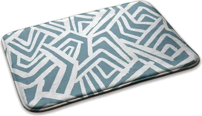 Produktbild von Teppich Teppich Wohnzimmer Schlafzimmer Modern - 75 cm x 45 cm - Abstraktes Geometrisches Muster