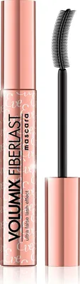 Produktbild von Eveline Volumix Fiberlast Mascara Black Wimperntusche für verlängerte Wimpern und Volumen 10 ml