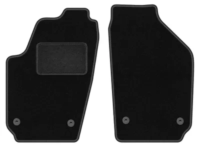 Immagine prodotto di Tappetini anteriori in moquette per Seat Ibiza III 6L 2002-2008 (hatchback) – 2 pezzi, neri, su misura – Wielganizator LUX