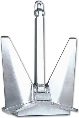 Produktbild von Hollex Mastanker aus verzinktem Stahl, 48 kg