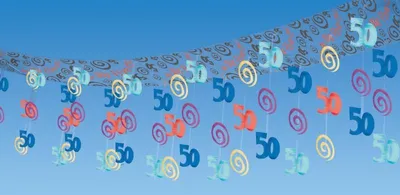 Produktbild von Deckengirlande 50. Geburtstag