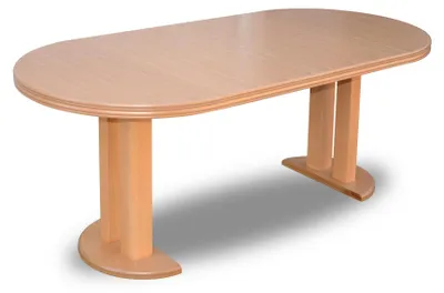 Productafbeelding van Eettafel, keukentafel, restauranttafel, houten tafel, eettafels, conferentietafel, 90x90/190