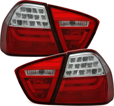 Produktbild von Eagle Eyes LED Rückleuchten Set in Rot Weiss für 3er BMW E90, Bj. 2004-2008