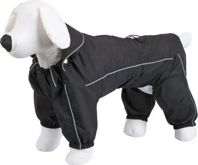 Produktbild von Hundemantel, Kerbl Manchester, 40cm, Wasserdicht, Winddicht, Schwarz