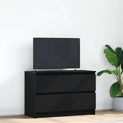 Immagine prodotto di Maison Exclusive - Mobile TV nero 80x35x54 cm Materiale ligneo