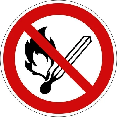 Produktbild von Verbotsschild "Feuer, offenes Licht und Rauchen verboten", für Innen- und Außenbereiche, in verschiedenen Größen und Materialien verfügbar, Rot, Durchmesser 10 cm, Material PVC-Folie, Techn. Eigenschaften selbstklebend, Verpackungseinheit: 1 STK
